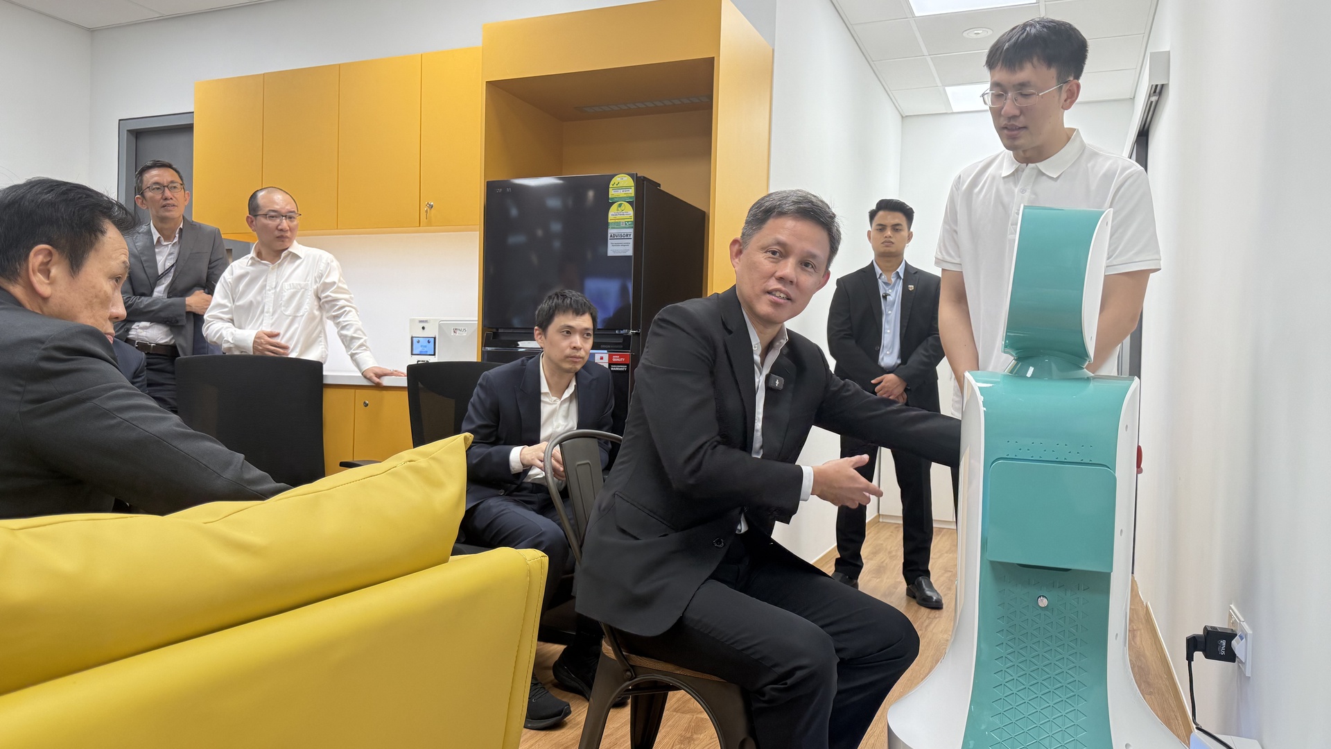 Host then Singpaore Minister of Education Mr Chan Chun Sing 接待时任新加坡教育部长陈振声先生